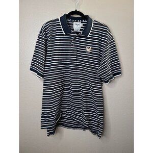 Distinctive E. Magrath Men's Blue Polo Size L short sleeve collared golf shirt‎